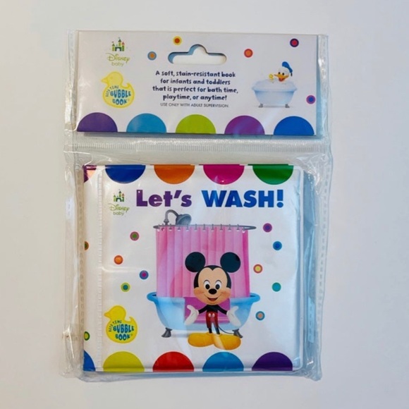 Disney Bath, Skin & Hair Disney Mickey Friends Lets Wash Bubble